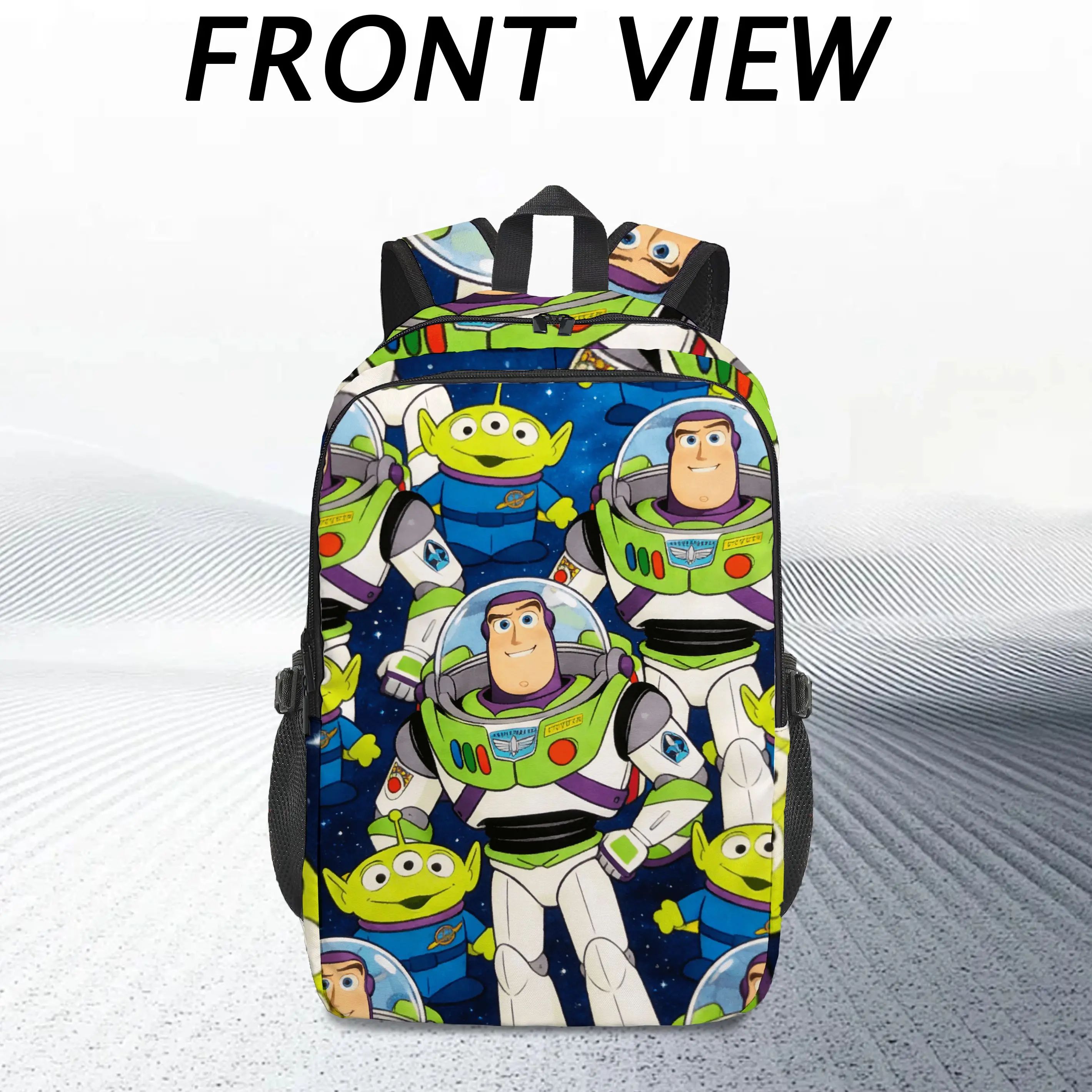 

1pc Disney Toy Story Buzz Lightyear Computer Backpack, Fashionable and Simple, Unisex, Large Capacity, High-Quality Gift