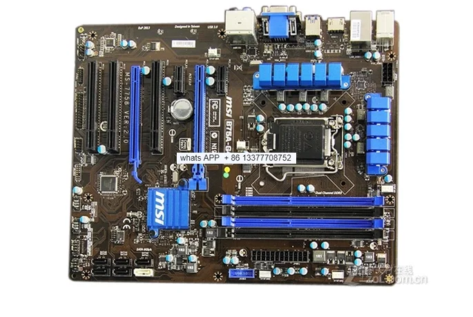 

ZH77A-G43 Mainboard B75 Z77 Sata3 1155 Mainboard Set Display All Solid State