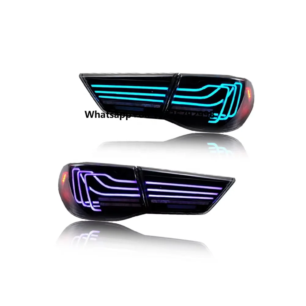 

Auto-Y LED RGB Animation Taillight forToyota Mark X 2010-2020 Clear Lens Rear Lamps New Condition LED Car Accessories