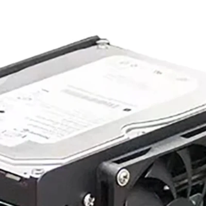 

Chassis Built-in 4F Mechanical Hard Disk Bracket Metal 4x3.5 Hard Disk Superimposed Expansion Fan Cooling For PC Case