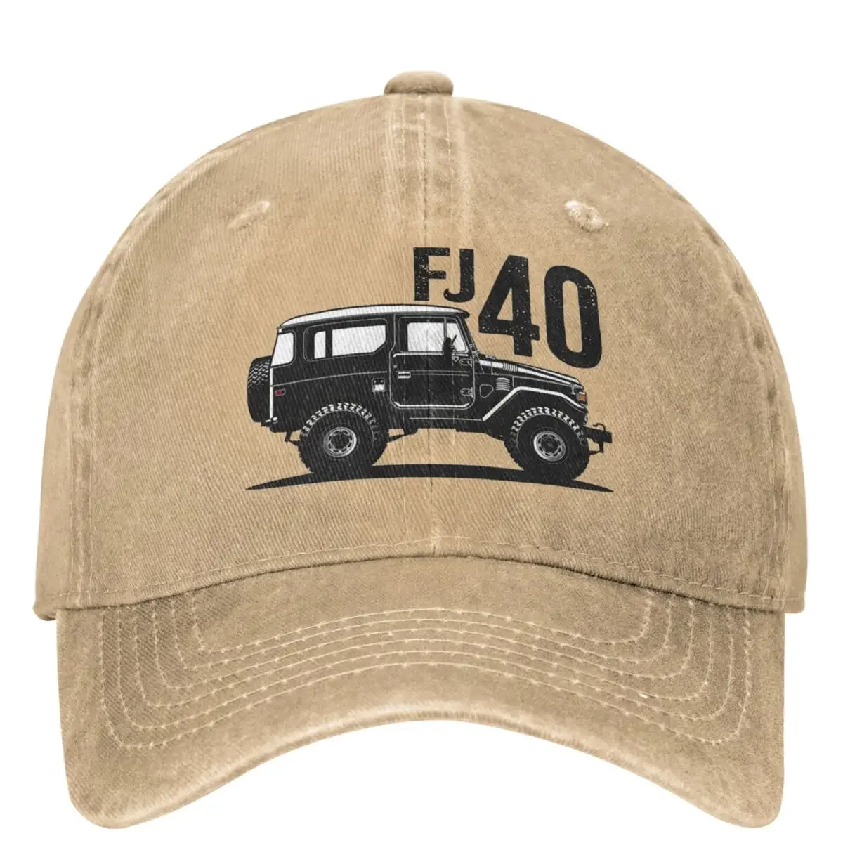 

Land Cruiser FJ40 Outfits Unisex Baseball Caps Landcruiser FJ 40 Off Road Hats Cap Classic All Seasons Travel Adjustable Sun Cap