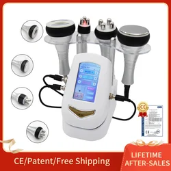 4/ 3 IN 1 40K Lose Weight Laser Massage Body Shaping Vacuum Cavitation Ultrasonic Radio Frequency Beauty Machine Firming Skin