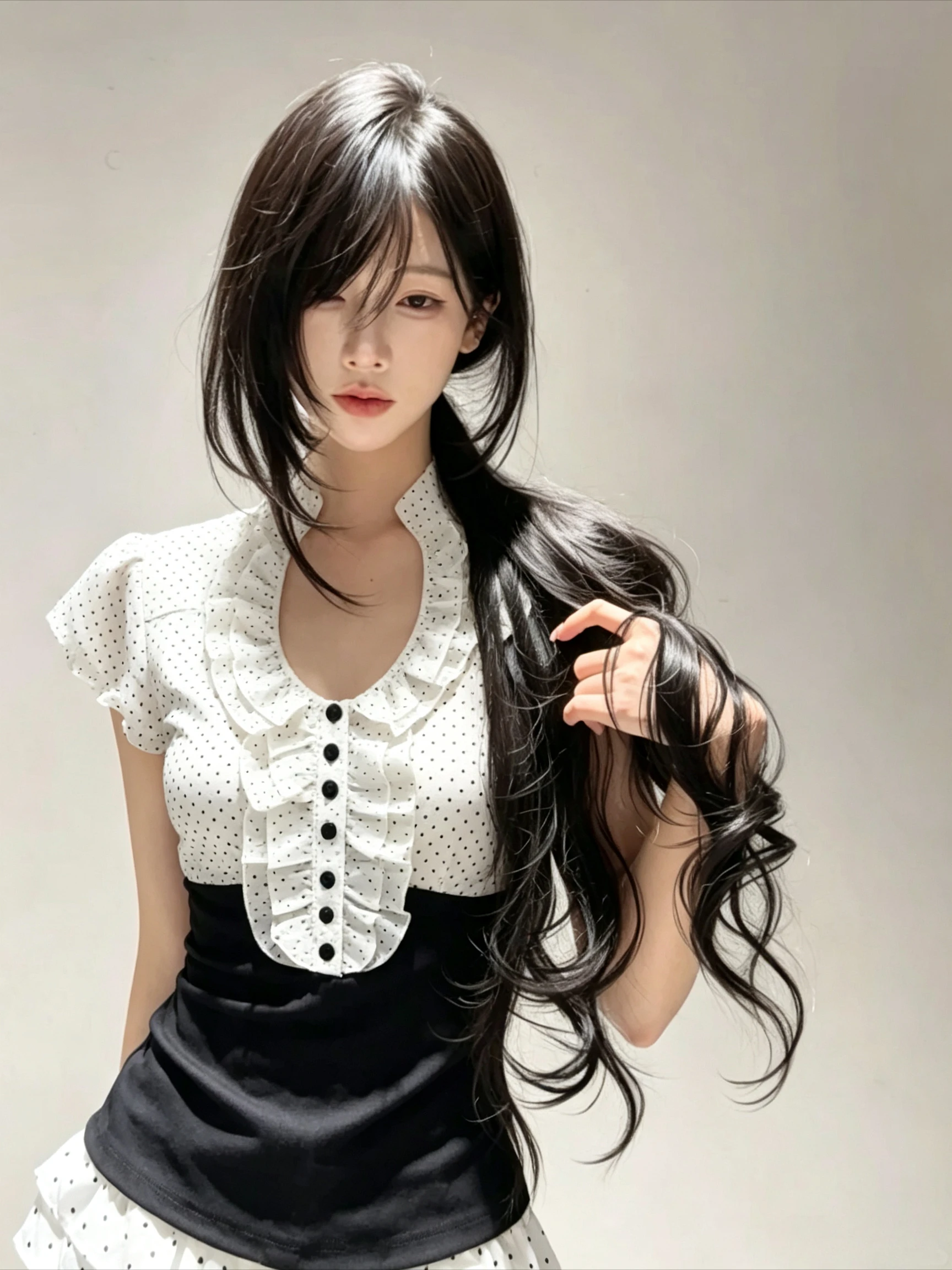 2000s Retro American Blouse For Women Japanese Harajuku Patchwork Lace Cuff Short Sleeve Slim Fit Holiday Pullover