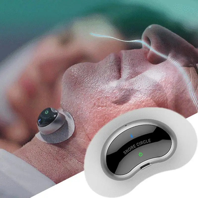 Anti Snoring Machine Intelligent Throat Massage Snore Prevent Machine Women Men Real-Time Monitoring Snoring Prevent Electronics