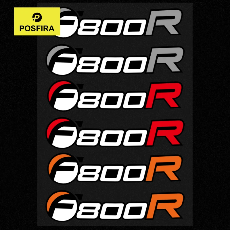 

POSFIRA Stickers Vinyl Decals for BMW F800R F800 F 800 R 800R Waterproof Motorcycle Fairing Body Decorative Sticker Accessories