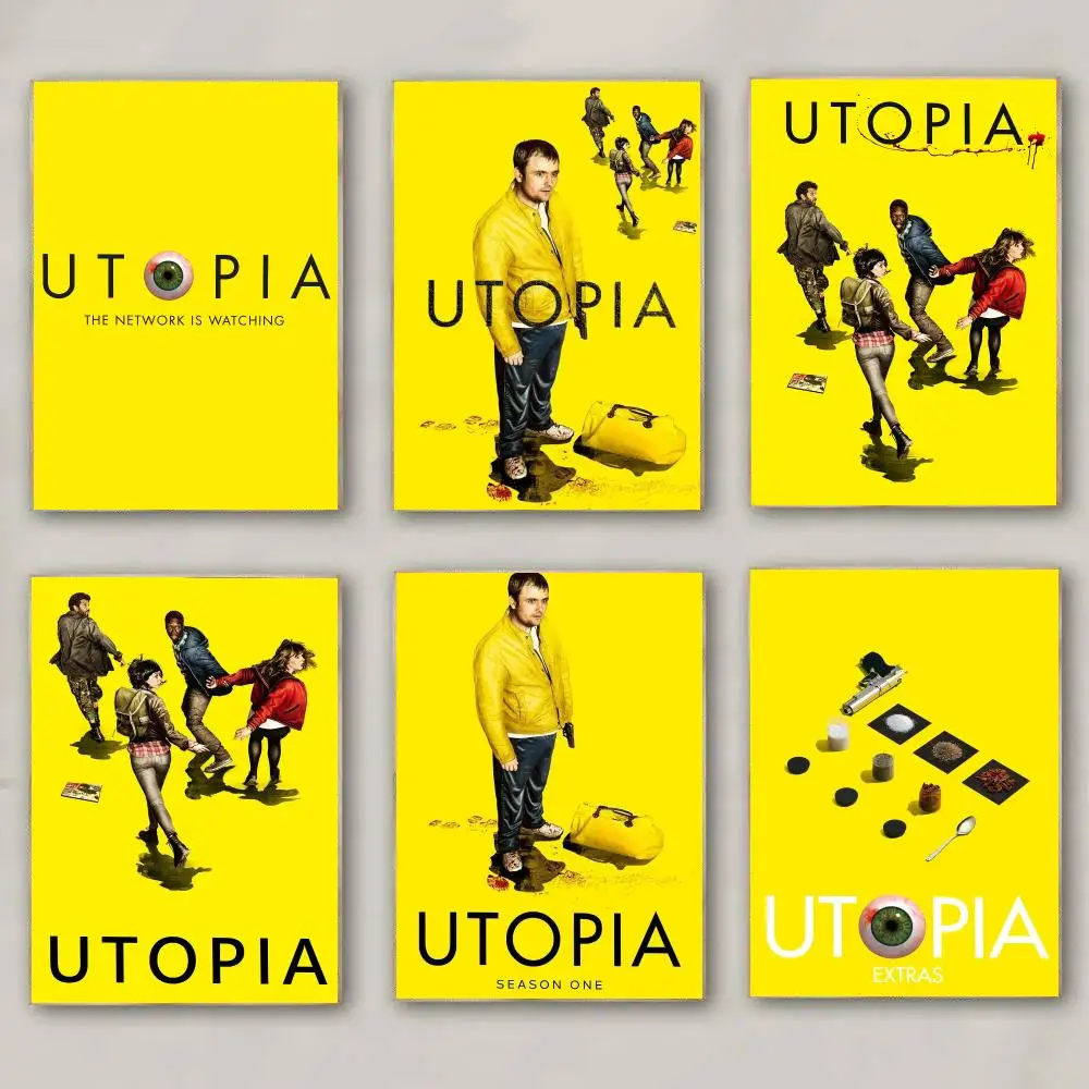 tv series U-Utopia-A Poster Modern Wall Decal for Living Room Cafe Office Bar and Bedroom