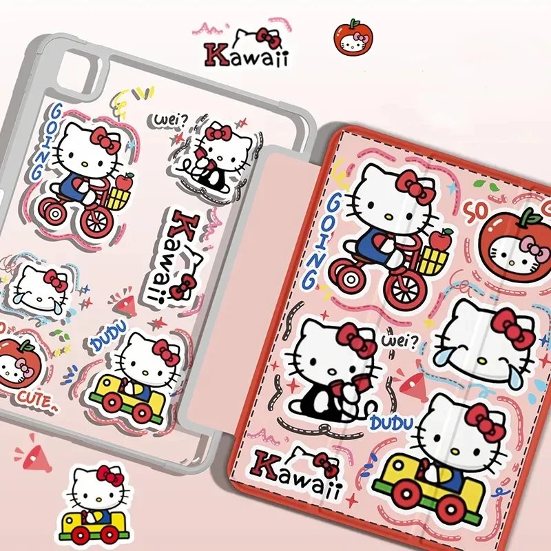 

Anime Kawaii Sanrio HelloKitty IPad Case Cute Kuromi Cinnamoroll IPad Pro 2021 2022 2020 2018 12.9in 11in Air 3 4 5 Mini 6 Gift