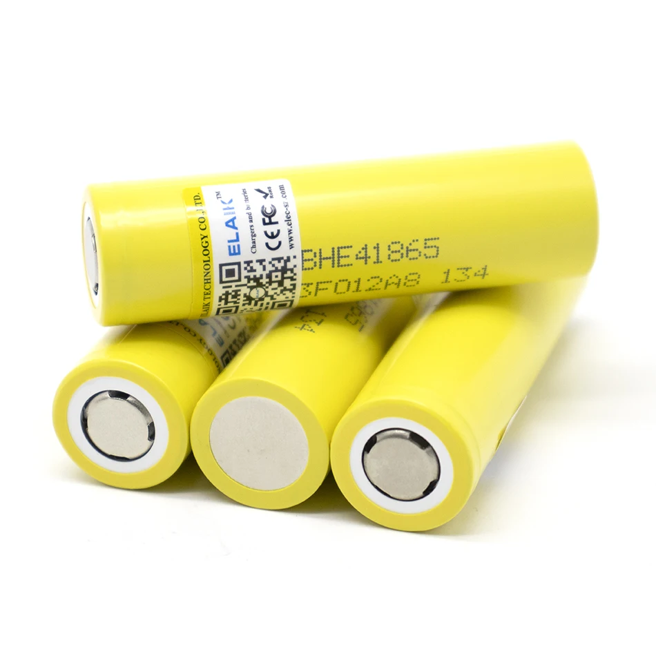 10 PCS New Original HE4 2500mAh Li-lon Battery 18650 3.7V Power Rechargeable batteries For Electrical tools