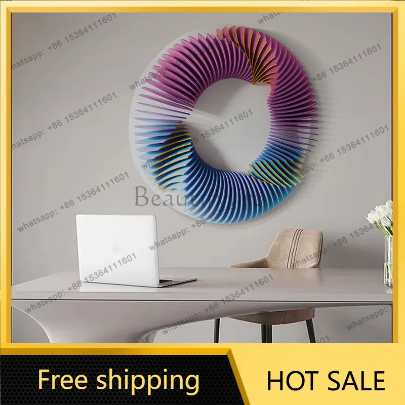 LJY modern light luxury living room background wall decorative painting