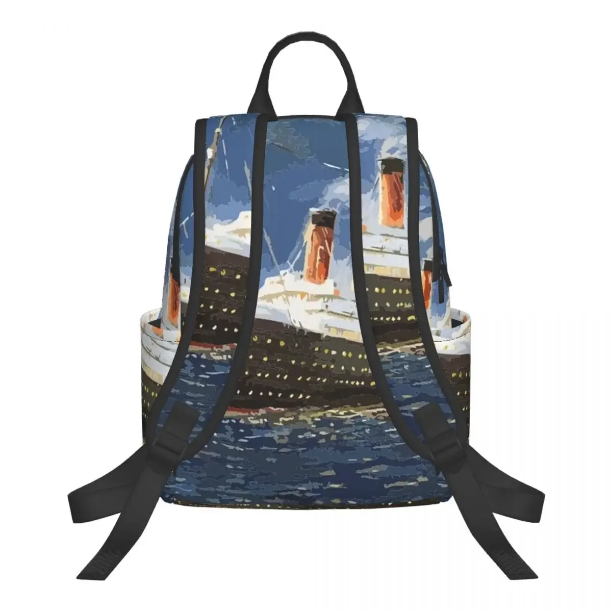 The Most Popular Ship Of All Times, Titanic. Student Backpack School BagDaypack for Men Women Bookbag Shoulder Bags