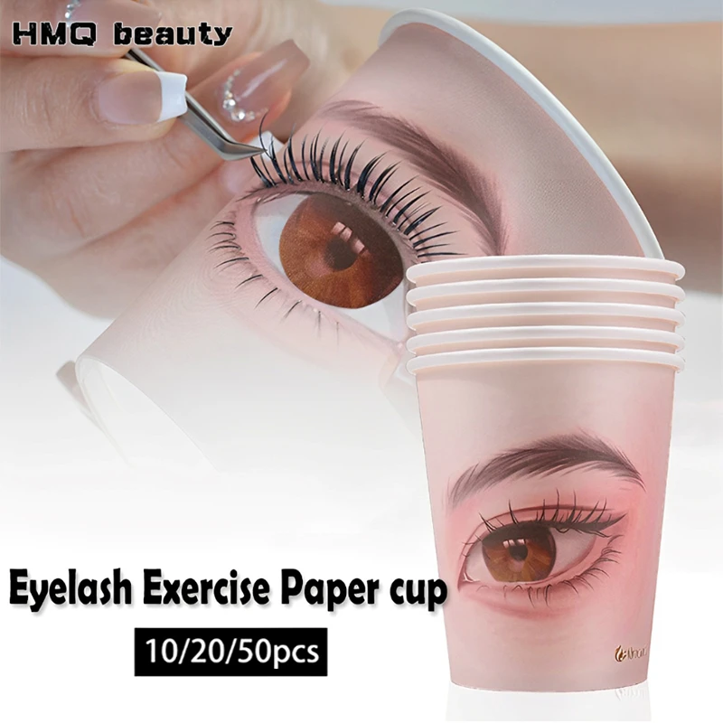 Eyelash Extension Exercise Mold Eyelash Extension Training Supplies For Beginners Training Grafting Eyelash Eye Model Cups