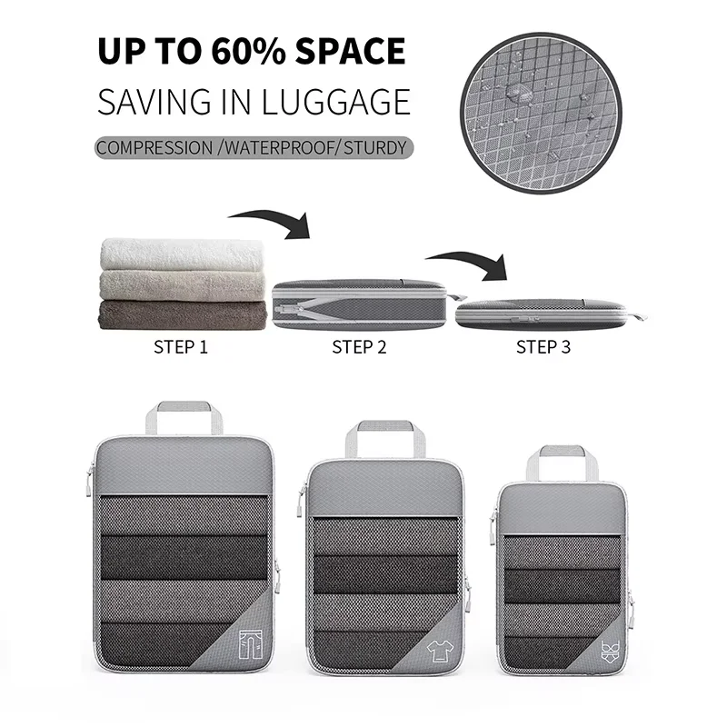 5 adet seyahat sıkıştırılmış a - Travel Accessories Organiser incelemesi ve fiyatı