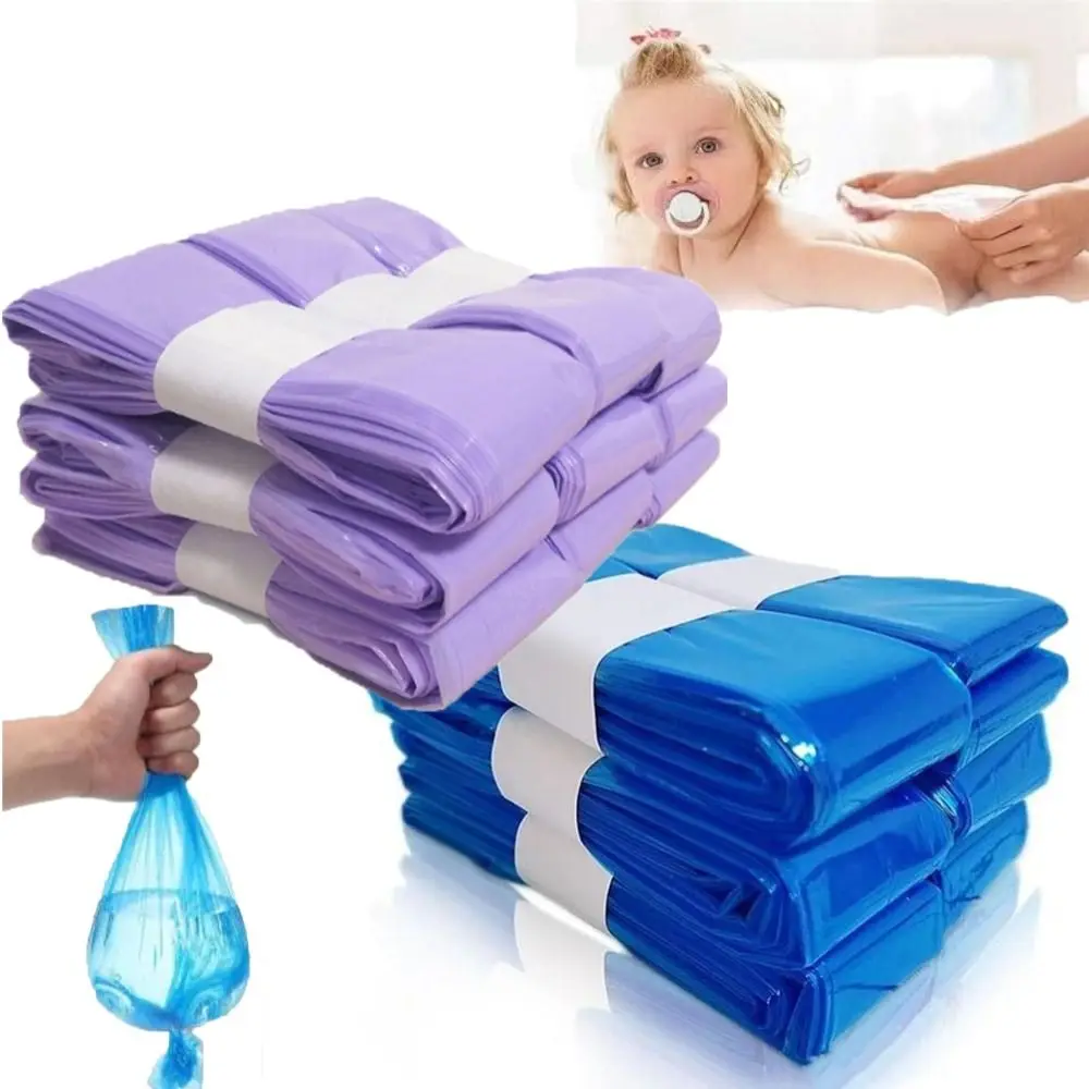 Durable Diaper Trash Bags Deal with Odors Effectively Thickened Nappy Bin Refills Tear-Resistant Nursery Rooms