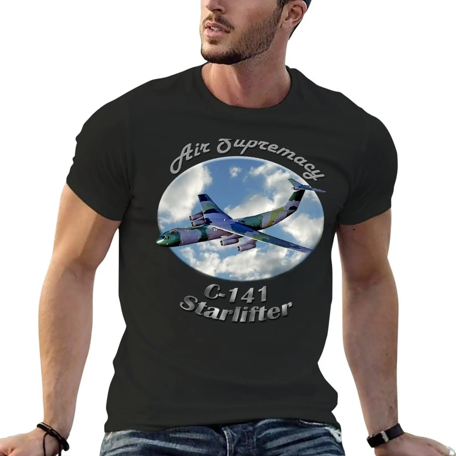 

C-141 Starlifter Air Supremacy T-Shirt anime figures Luxury man funny meme t-shirts boys whites men tshirt