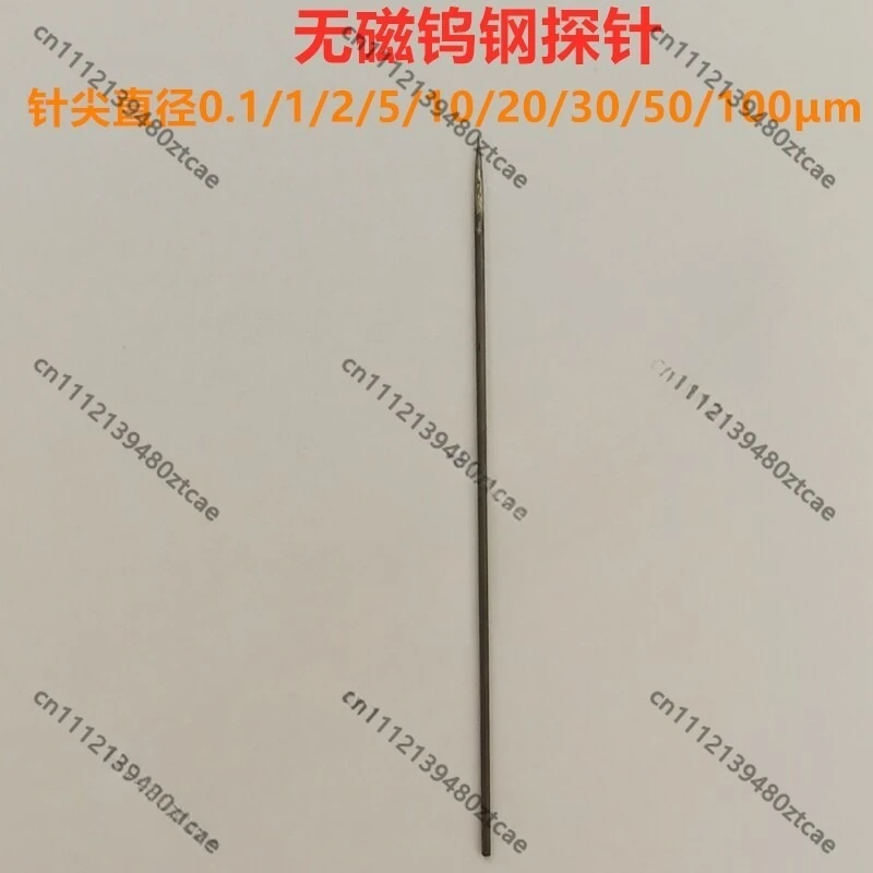 Non-magnetic tungsten steel probe wafer chip probe station test needle 0.1um micron needle 100nm nano rhenium tungsten tip