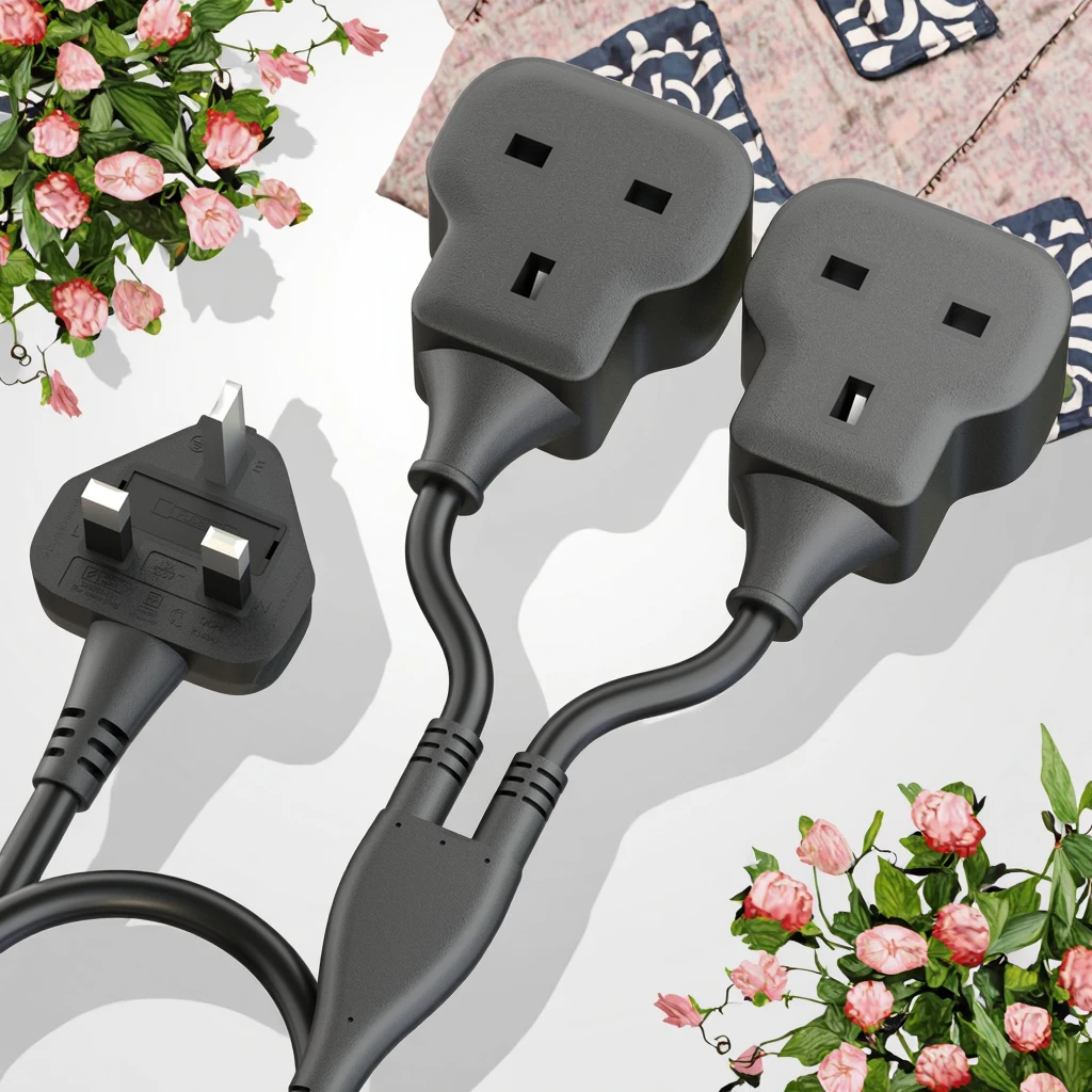 3pcs 13A 3 Plug UK Singapore M - Outdoor Camping In Singapore recension och pris