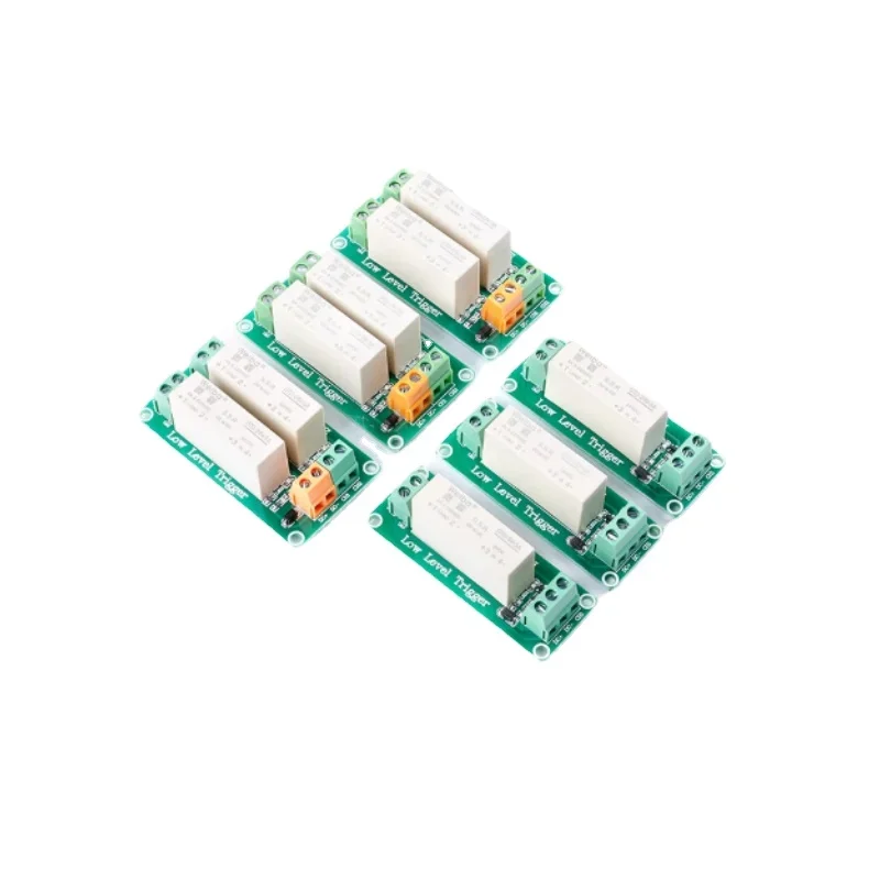 1 2-way 5V/12V/24V Low-level Triggered Solid-state Relay Module DC Controlled Single-phase Converter