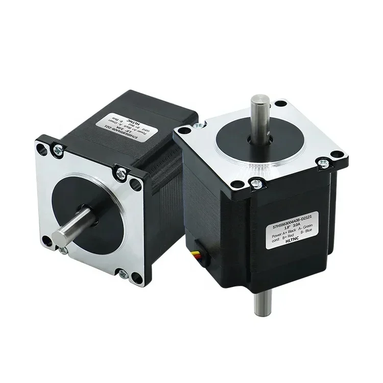 6.35MM 8MM 2 Phase Nema23 56mm 1.2nm Stepping Motor 57HS56-3004 1.8° Nema 23 Stepper Motor 57HS56-2804A08-D21