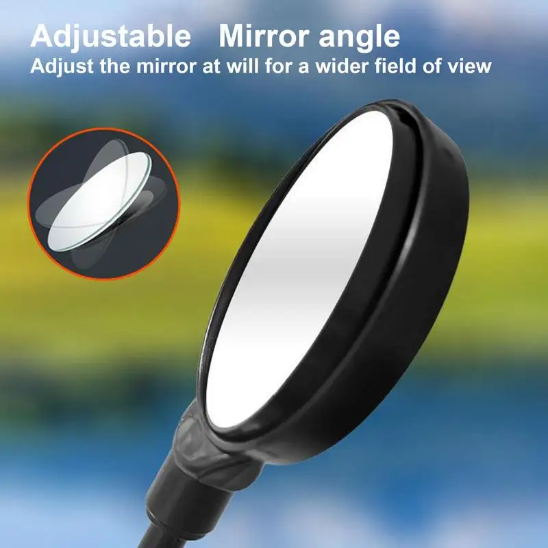 Baby Stroller Convex Security Mirror, Jogging Anexo Espelho, fácil de instalar