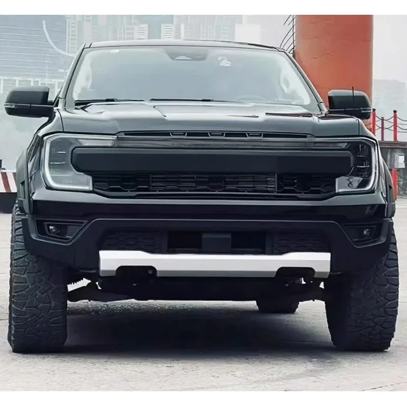 Ranger Modified Body Kit Front Bumper Grille Mask Eyebrow Fender Trim Fog Lamp Frame