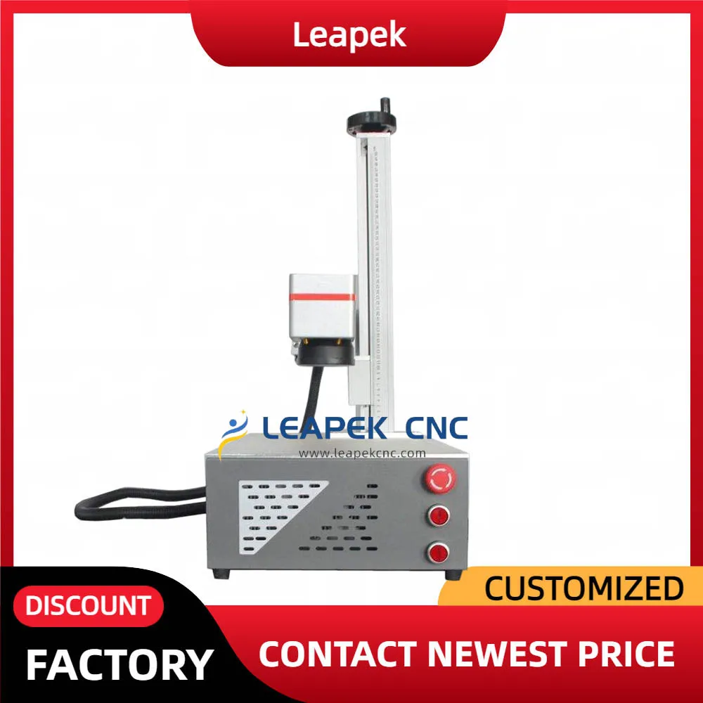 Raycus Max Jpt Mopa 20w 30w 50w 100w Portable Mini Fiber Laser Marking Machine Metal Jewelry Gold Ring Steel Plastic Laser Mark