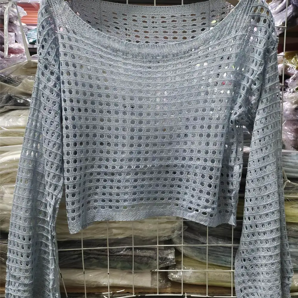 women-summer-knitted-sweater-french-hollow-out-long-sleeve-cropped-pullover-female-casual-thin-sun-protection-shirt-blouse-top