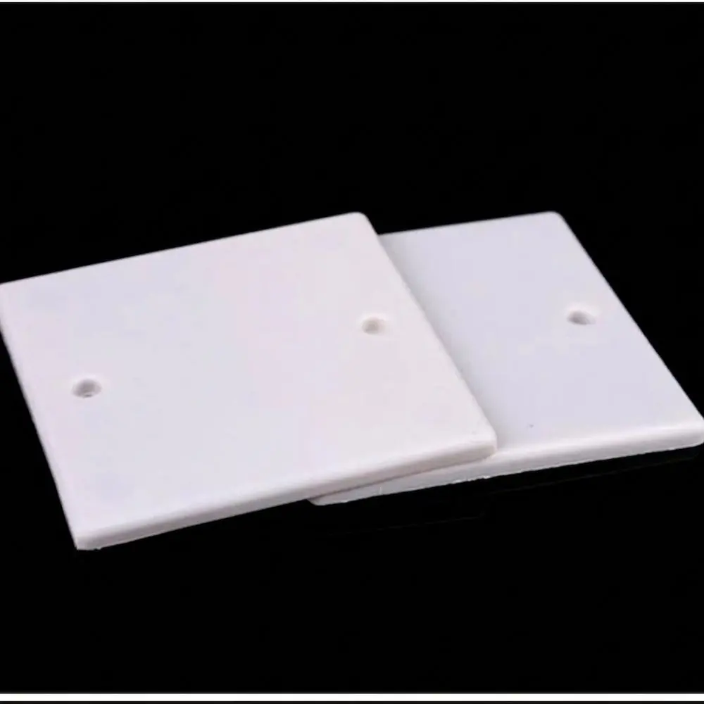 86 Size Electrical Box Cover Blanking Wall Panel White Plastic Protection Lid Concealed Wiring Case Component Kit
