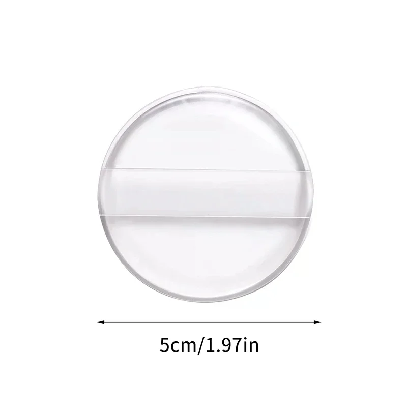 Soft Silicone Gel Powder Puff Sponge For Cosmetic Face Foundation BB Cream No Powder Eating Powder Cosmetic Puff Makeup Tools