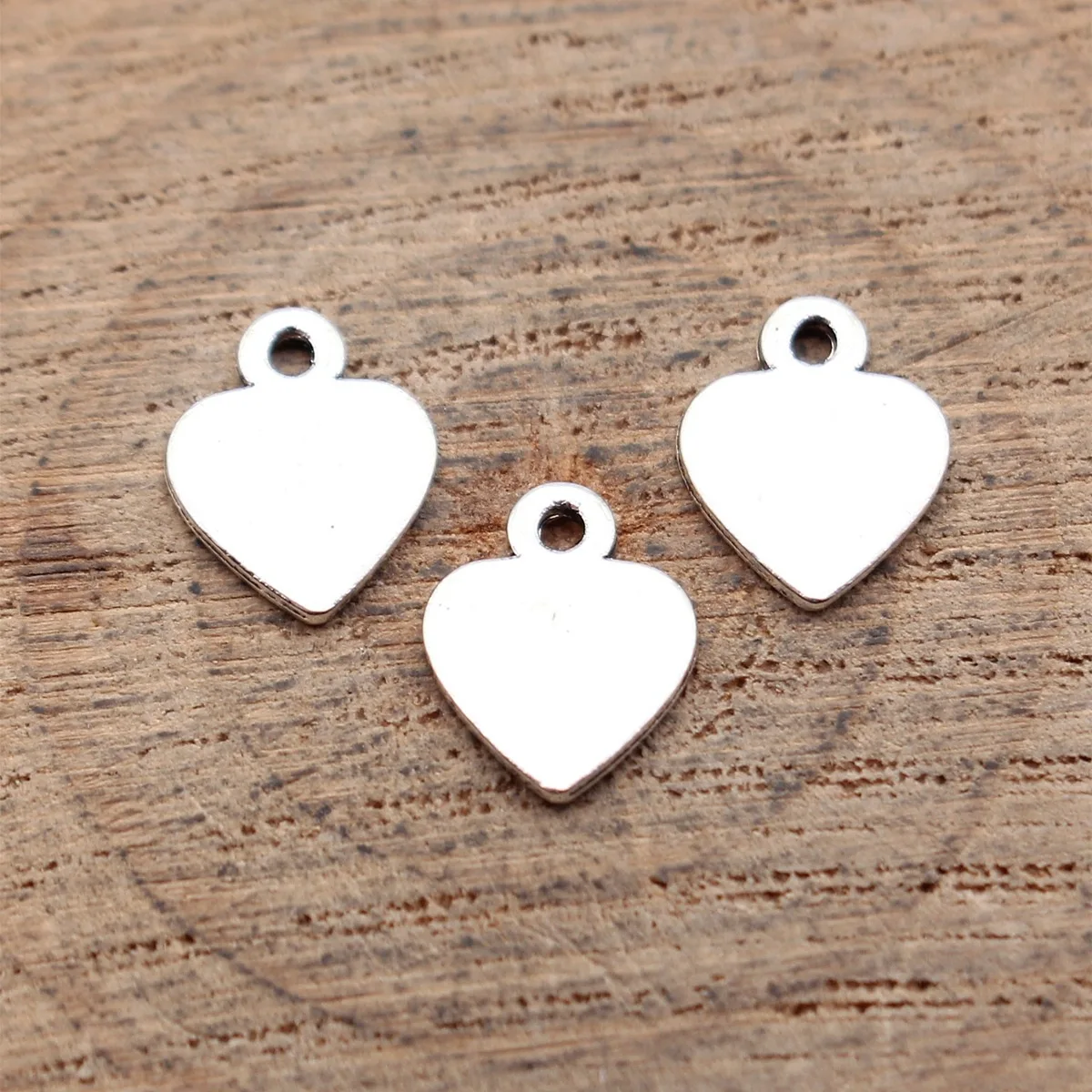 Heart Charm Love Theme Pendant Collection For DIY Bracelet Necklace Craft Supplies For Jewelry Making