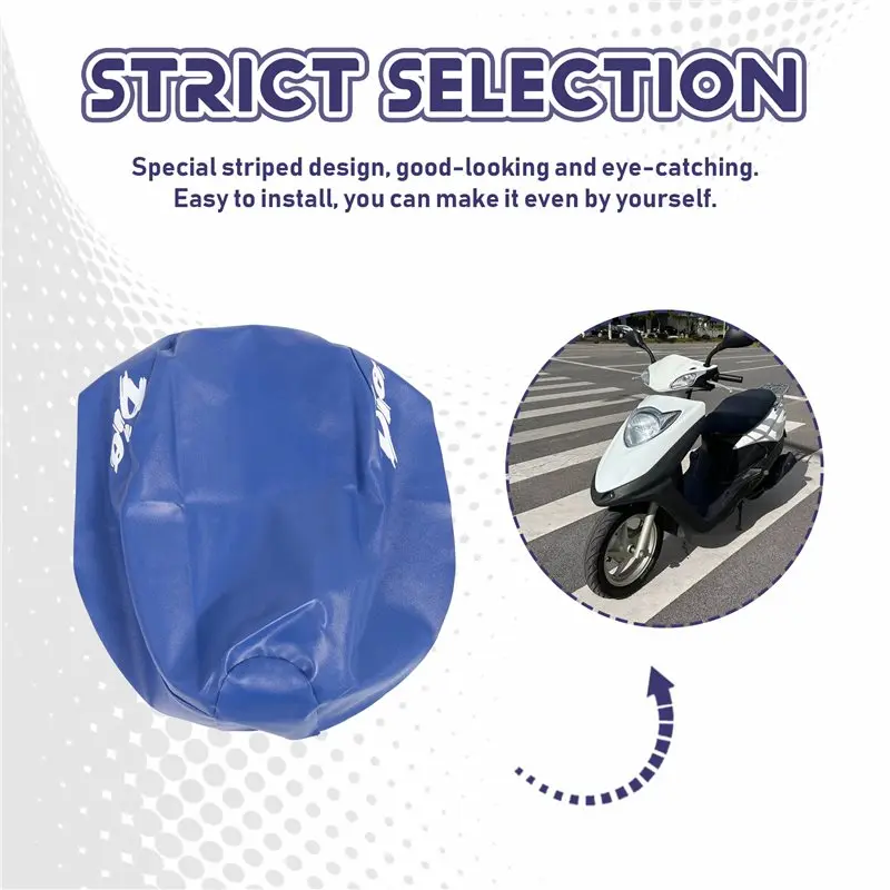 Motorcycle Seat Cover Imitation Leather Seat Cover For Honda DIO AF17/AF18 Motorcycle Modification