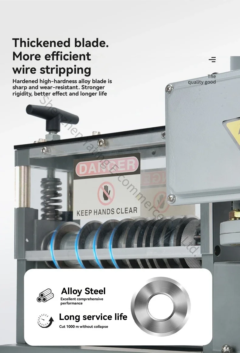1pc Wire Stripping Machine, Electric Wire Stripping Machine, Small Waste Copper Wire Stripping Machine for Household Use