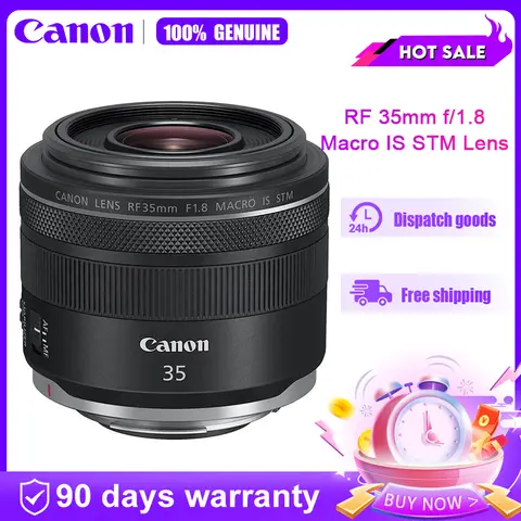 Canon RF 35mm f/1.8 Macro IS STM Lens Full Frame Mirrorless Camera Standard Portrait Prime Lens 35mm lens