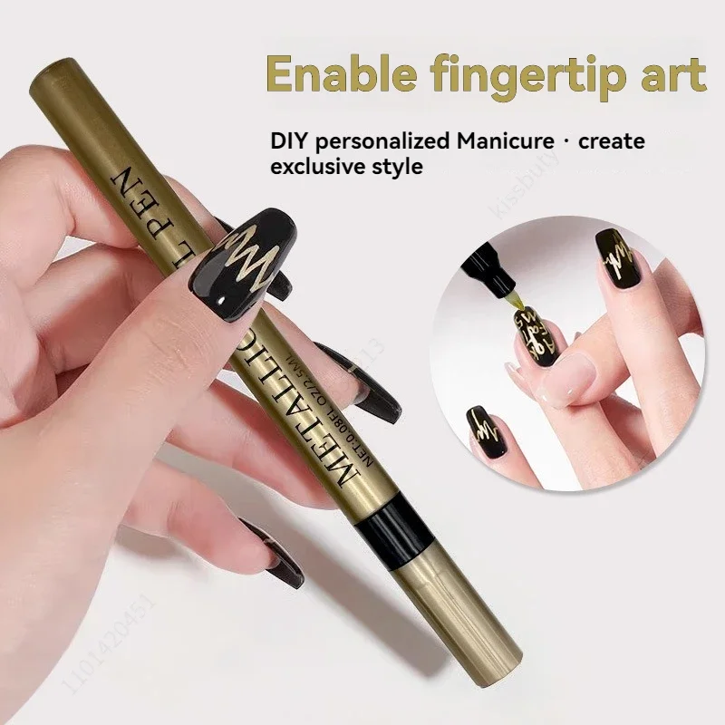 

4 шт. цветная ручка для дизайна ногтей, быстросохнущая водостойкая акриловая ручка для рисования граффити, дизайн «сделай сам», абстрактная линия, товары для дизайна ногтей, косметические принадлежности