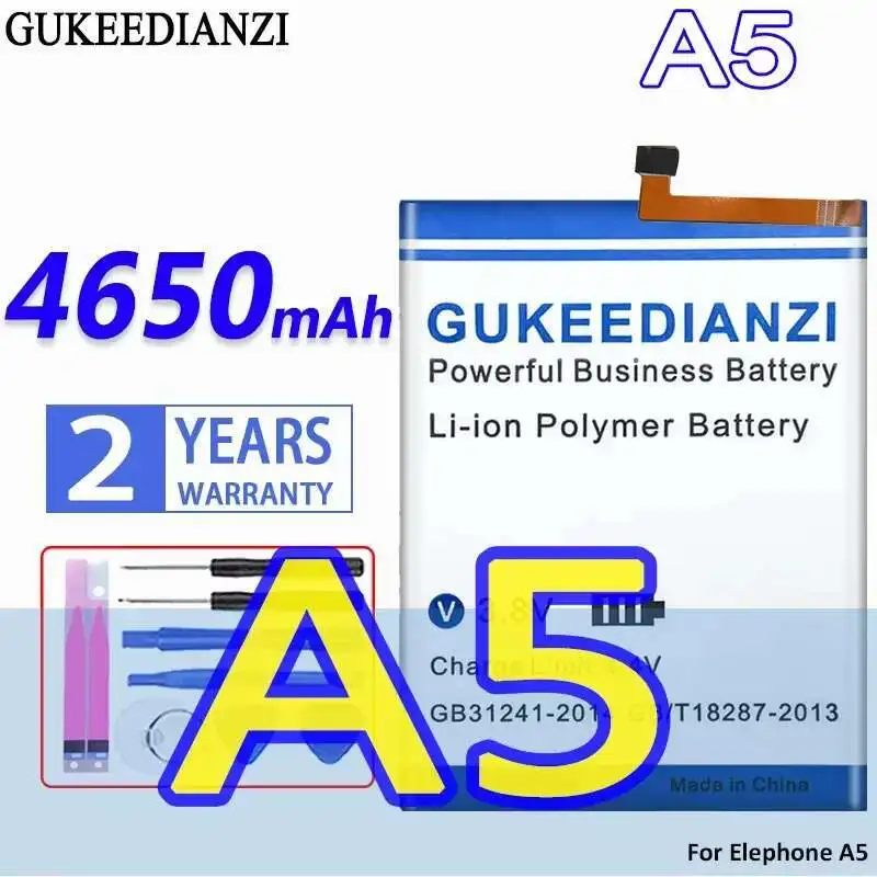 

Аккумулятор мобильного телефона для Elephone A5 4650 мАч Safe