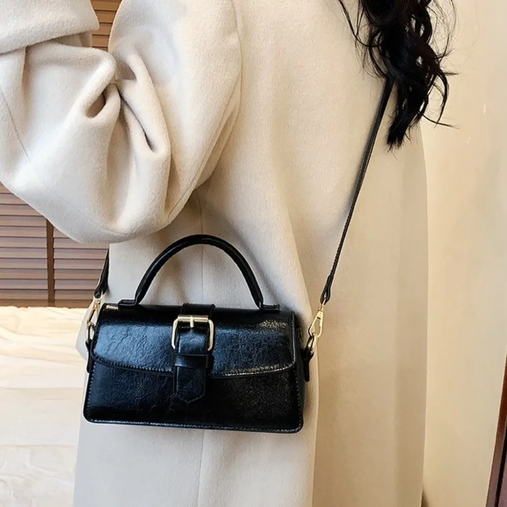 

Handbag Korean PU Crossbody Bag PU Leather Square Korean Underarm Bag Large Capacity Versatile Women Shoulder Bag Women