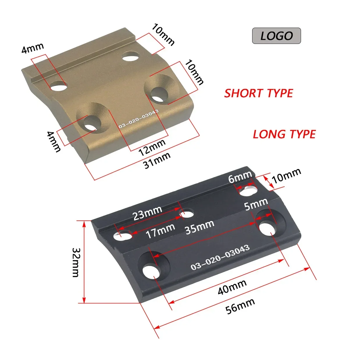 

Tactical SF M300 M600 Scout Light Side Mount DD CNC Keymod M-LOK Rail Flashlight Base Mounts Hunting Accessories