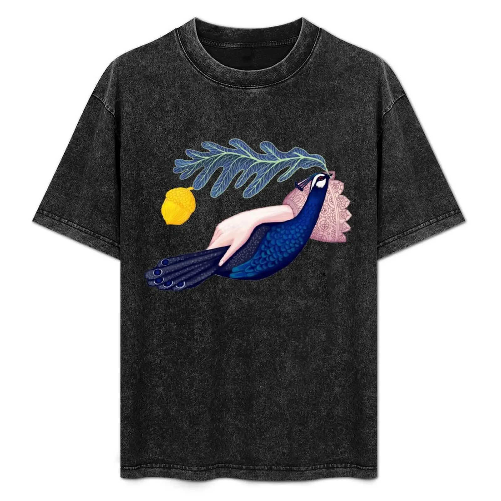 

Peacock T-Shirt Large Size Short Sleeve T-Shirt
