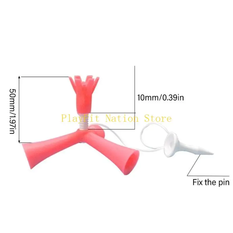 242F TRUPOD TRUPOD GOLFS TEES GOLFS أداة تدريبات التدريب أداة قابلة للتعديل جولف حامل الجولف الدائم ذاتيا المحملات #6