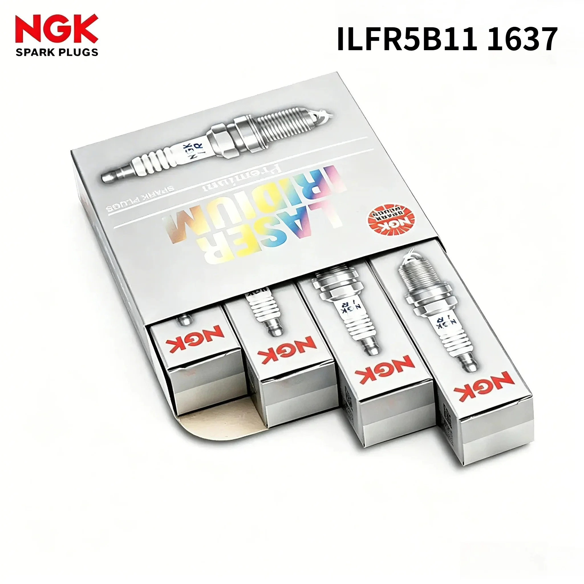 NGK  Spark Plug ILFR5B11 1637 Auto Replacement Ignition Plug For Hyundai Veracruz Santa Fe Grandeur 2.7L