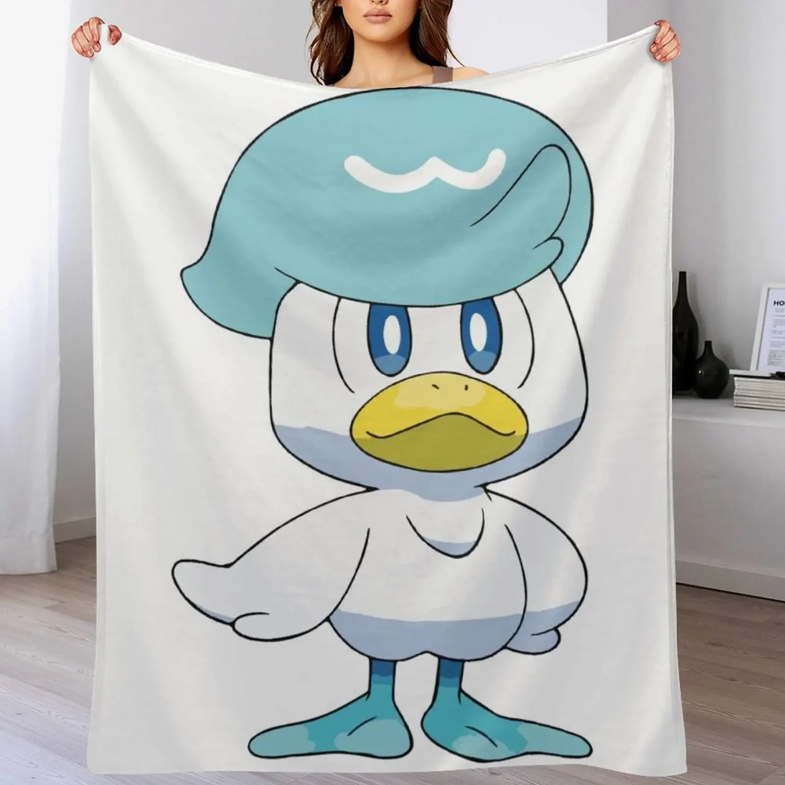 Cute duck Quaxly Throw Blanket christmas decoration Thermals For Travel cosplay anime Sofas Blankets