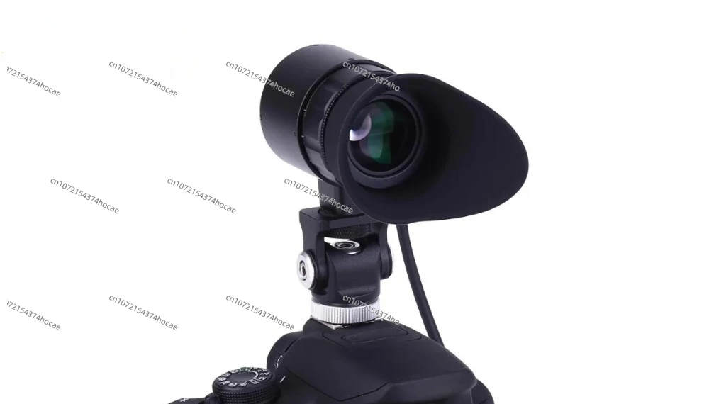Metal Case Camera External Monitor 55 Degree Field of View HDMI Input with Hot Shoe Mount