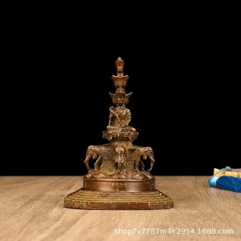 Brass alloy craft item "Ten Directions of Universal Wisdom" home decoration ornament