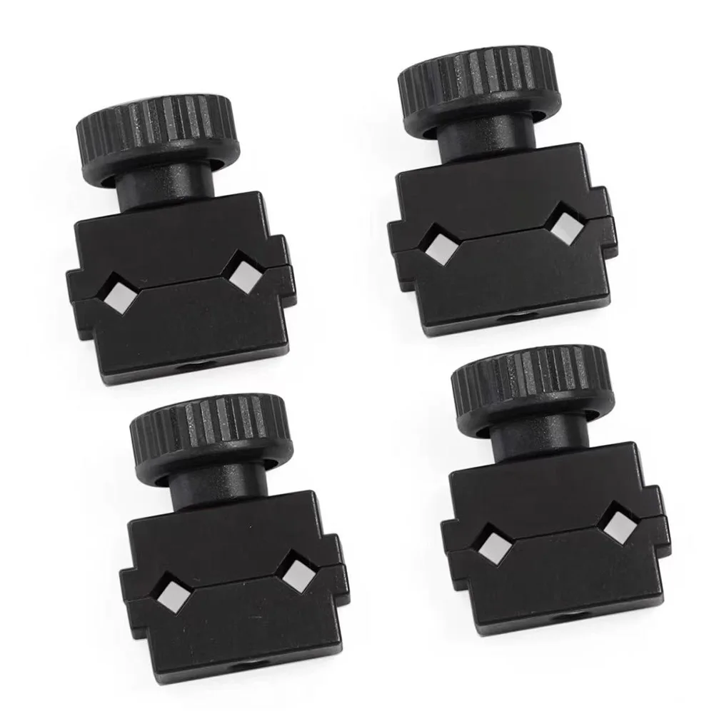 4-Piece 316 Stainless Steel Adjustable Angle Tube Clamps, Positioning Fixtures for Modified Oil Lines