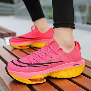 Straßenschuhe, Carbonplattenmarathon, Sommergeschäft für Jungen, dickes Sohle -Luftkissen, echtes Lauftennis 6 Hauptverkaufsschuhe Kohlenstoffpolder - №3