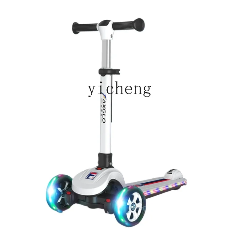 

Tqh Scooter Children 6-12 Years Old Middle and Big Children Widened Pedal Anti-Rollover