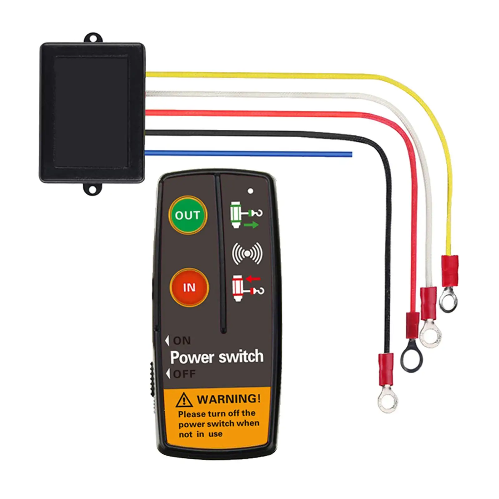 Wireless Winch Remote Control Set Repair Replaces for Truck ATV