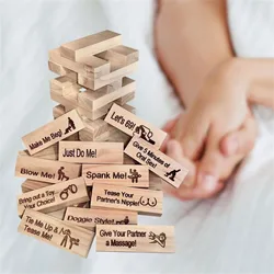 Super Block Tower Game Couple Activities Games Valentine Tumbling Tower Stacking Game For Adults Couples Night Party Game