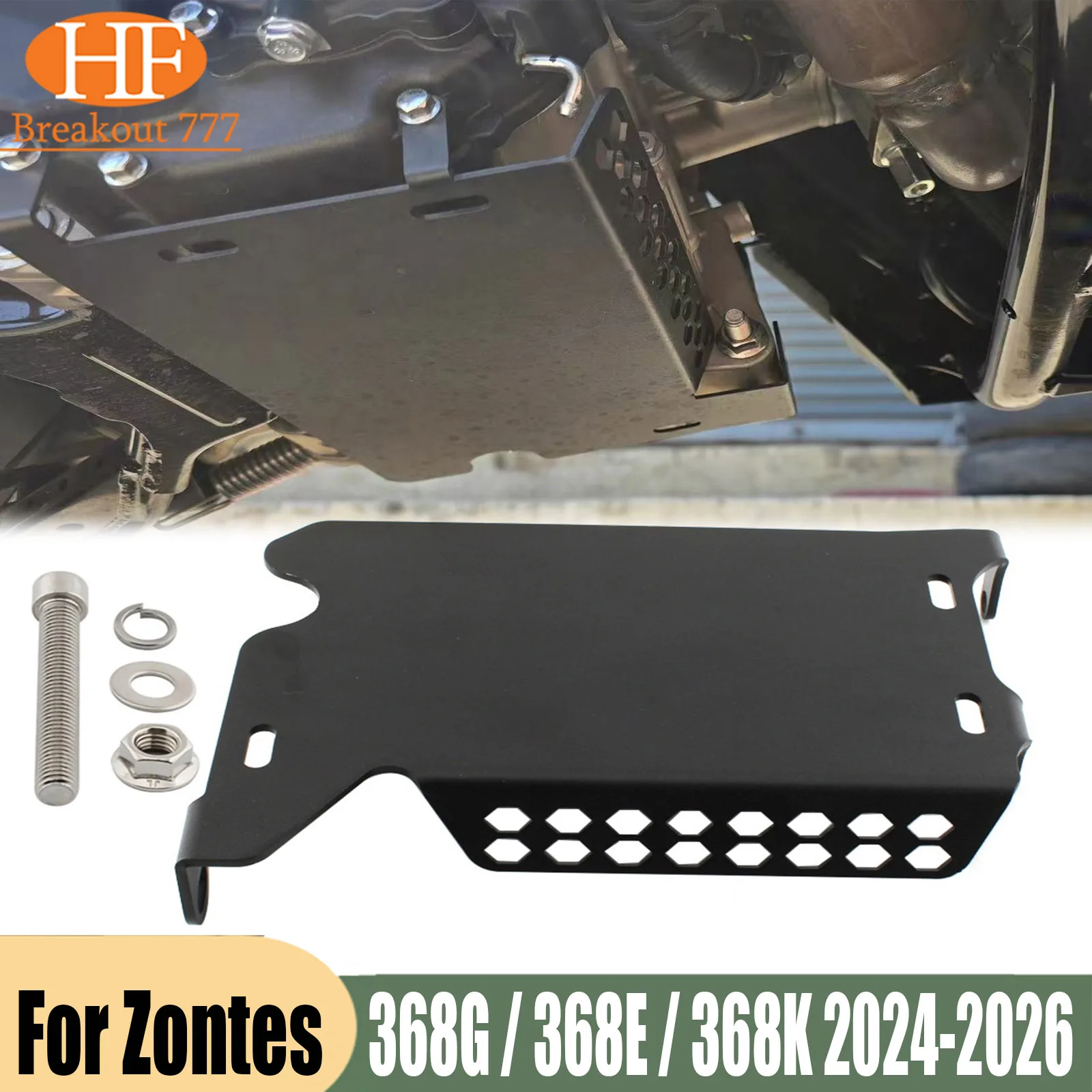 For Zontes 368G / 368E / 368K 2024-2026 Engine Protection Under Guard