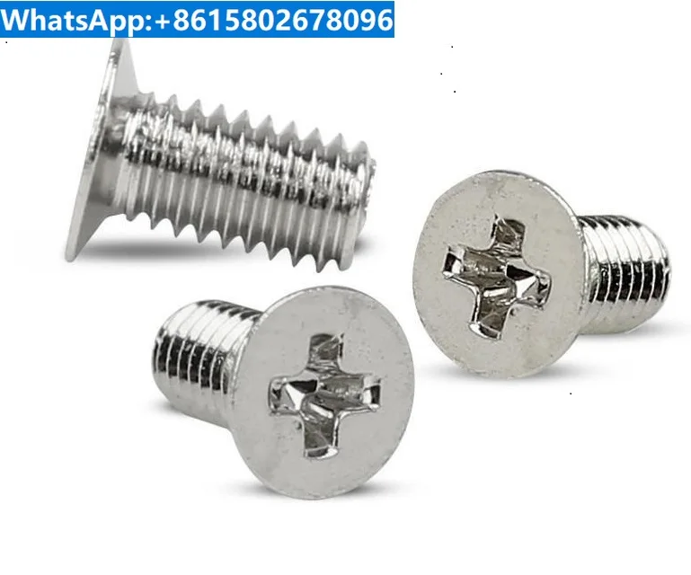 304 Cross recessed small countersunk head machine screw 120 degree thin head screw GB819M2M2.5M3M4M5M6 * 3-25