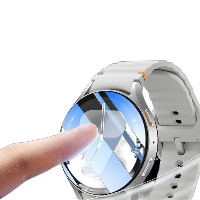 

Для Samsung Galaxy Watch6 Classic 40 мм, Watch7 Ultra FE 47, 44, 43 мм, закаленное стекло HD, защитная пленка от царапин TMOWUK